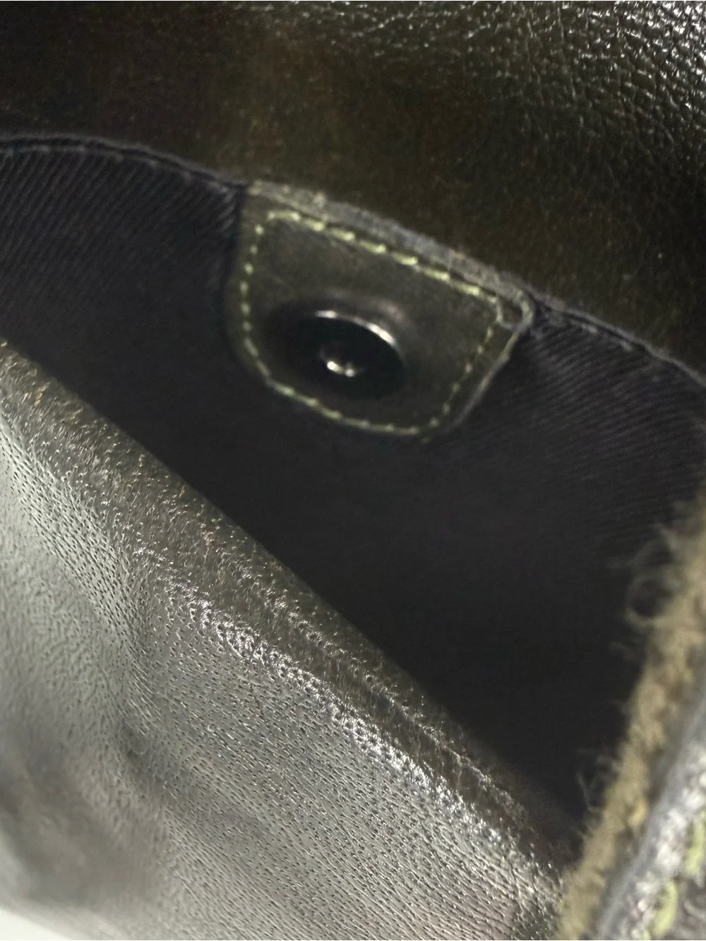 Genicci Olive Leather Structured Backpack Tote Travel Bag Unisex Business India
